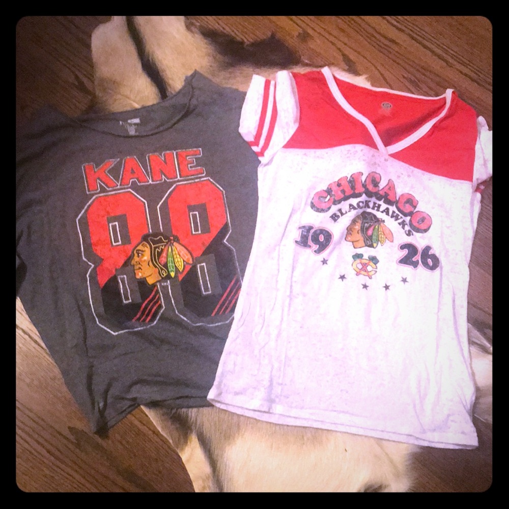 Blackhawks shirts